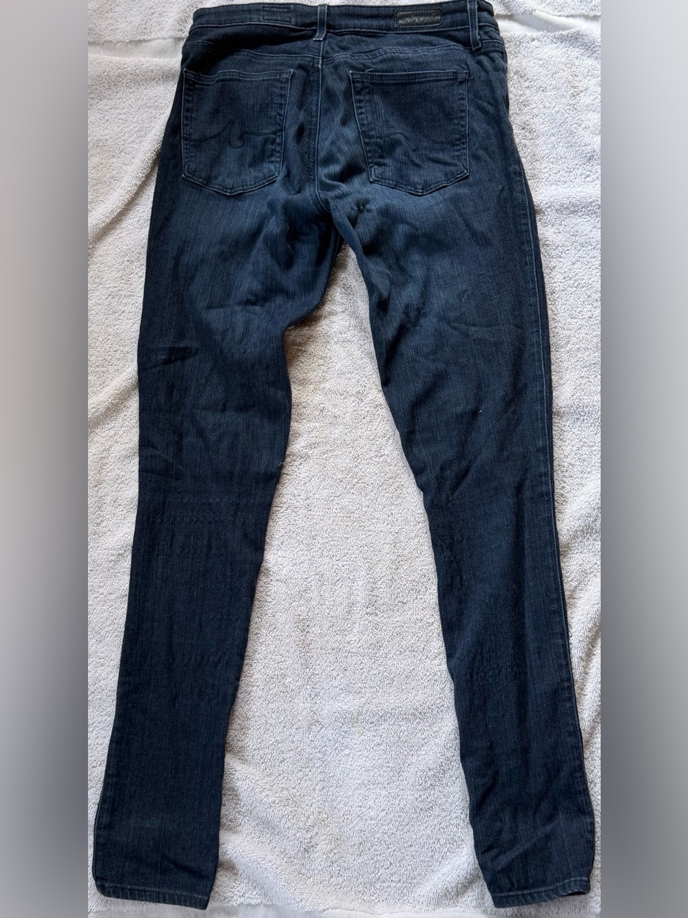 Ag Adriano Goldschmied Dark Blue Skinny Jeans - Picture 2 of 12